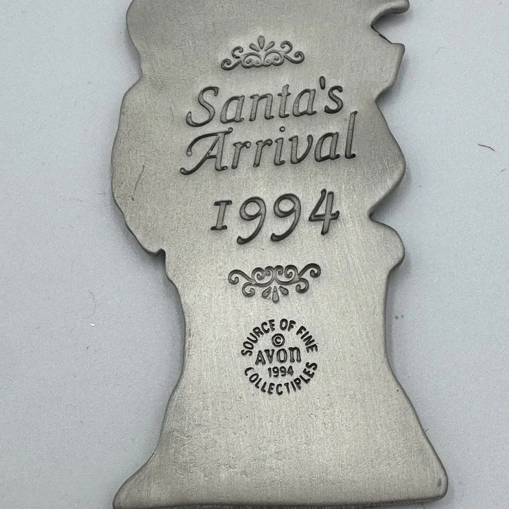 VTG 1994 Avon‎ Holiday Pewter Ornament 